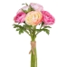 Bukiet Kolor Zielony Różowy Róż 20 x 20 x 35 cm