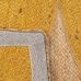 Paklājs Dzeltens Dabisks 160 x 230 cm Džuts
