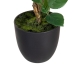 Dekorativ Plante Polyester Polyetylen Jern Rosa 27 x 27 x 38 cm