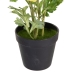 Decoratieve plant Polyester Polyethyleen Ijzer Bloem 12,5 x 12,5 x 37 cm