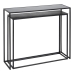 Konsoll Svart Aluminium Krystall Jern 98 x 28 x 82 cm (2 enheter)