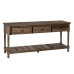 Console Marron Bois d'épicéa Bois MDF 184,5 x 50 x 86,8 cm