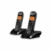 Telefone sem fios Motorola S1202 Duo Preto/Branco