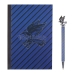 Papierwaren-Set Harry Potter Blau