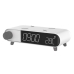 Alarmklok met Draadloze Oplader KSIX Retro Wit 10 W