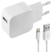 Wandlader + MFI Lightning Kabel KSIX Apple-compatible 2.4A USB iPhone