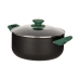 Casserole Kinvara 8358 Noir Vert Ø 24 cm 4,5 L