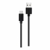 Cabo USB A para USB C Philips DLC3104A/00 Carregamento rápido 1,2 m Preto