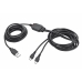 Cablu USB la micro USB Trust GXT 222 Negru