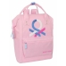 Mochila Escolar Benetton Pink 27 x 40 x 19 cm