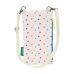 Porte-monnaie Benetton Topitos Blanc 10 x 19 cm Protection pour téléphone portable