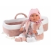 Vauvanukke Llorens 40 cm Pinkki Lastenvaunut (Kunnostetut Tuotteet B)