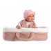 Vauvanukke Llorens 40 cm Pinkki Lastenvaunut (Kunnostetut Tuotteet B)