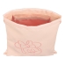 Rugtas met Koordjes Minnie Mouse Baby Licht Roze 26 x 34 cm