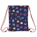 Ryggsekk med Stringer Mickey Mouse Only One Marineblå 26 x 34 x 1 cm