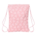 Ryggsekk med Stringer Safta Love Rosa 26 x 34 x 1 cm