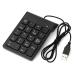 Numerisk tastatur GEMBIRD KPD-U-03 Sort