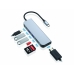 USB-C elosztó Conceptronic DONN02G Alumínium (1 egység)