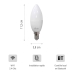 Ampoule LED Bougie Konyks e14 Blanc