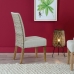 Jedálenská stolička 46 x 62 x 100 cm Sivá Béžová