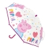 Paraplu Peppa Pig Having Fun Licht Roze 46 cm