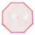 Umbrella BlackFit8 Glow Up Pink Transparent 48 cm