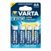 Alkaline Batteri Varta AA LR06 1,5 V 2930 mAh 1,5 V (20 enheder)