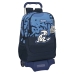 Školská taška na kolieskach Safta Modrá 32 x 44 x 16 cm