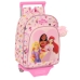 Σχολική Τσάντα με Ρόδες Disney Princess Summer Adventures 26 x 34 x 11 cm