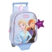 Schulrucksack mit Rädern Frozen Believe Lila 22 x 27 x 10 cm