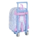 Schulrucksack mit Rädern Frozen Believe Lila 22 x 27 x 10 cm