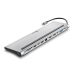 USB elosztó NGS WONDERDOCK12 Szürke Ezüst színű (1 egység)