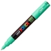 Marker pen/felt-tip pen POSCA PC-1M Light Green (6 Units)