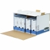 Caja de Archivo Fellowes Azul Blanco A4 33,5 x 55,7 x 38,9 cm