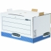 Scatola Archivio Fellowes Azzurro Bianco A4 33,5 x 55,7 x 38,9 cm