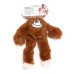 Knuffel voor honden Gloria Mizaru 11 x 44 x 45 cm Aap Bruin