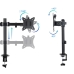 Schermtafel Support TooQ DB1802TN-B 17