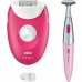 Epilator Electric Braun 3-202 Fucsia