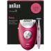 Epilator Electric Braun 3-202 Fucsia