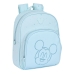 Ghiozdan Mickey Mouse Baby Albastru deschis 28 x 34 x 10 cm