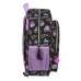 Mochila Escolar Monster High Creep Preto 32 X 38 X 12 cm