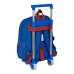 Mochila Escolar con Ruedas F.C. Barcelona 27 x 33 x 10 cm