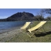 Chaise longue Italiadoc Jaune A rayures