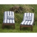 Atpūtas krēsla spilvens Jardin Prive Zils 180 x 56 x 10 cm
