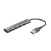 Hub USB Trust 24947 Grijs Zwart/Gris (1 Stuks)