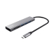 USB Hub Trust 24191 Silver (1 Unit)