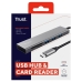 Hub USB Trust 24191 Plateado (1 unidad)