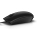 Mouse Dell MS116  Negru Monocrom 1000 dpi