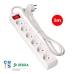 Produžni Kabel s 6 Utičnica s Prekidačem EDM 41046 Schuko (3 m)