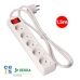 Power Socket - 5 sockets with Switch EDM Schuko (1,5 m)